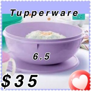 Tupperware Mix N Fix bowl